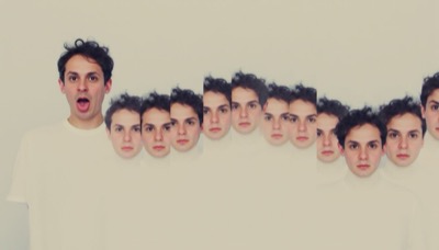 AI-generated film still from Me-Me exploring identity and unlived destinies in Milan